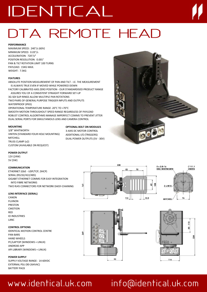 DTA Brochure (screen-shot)